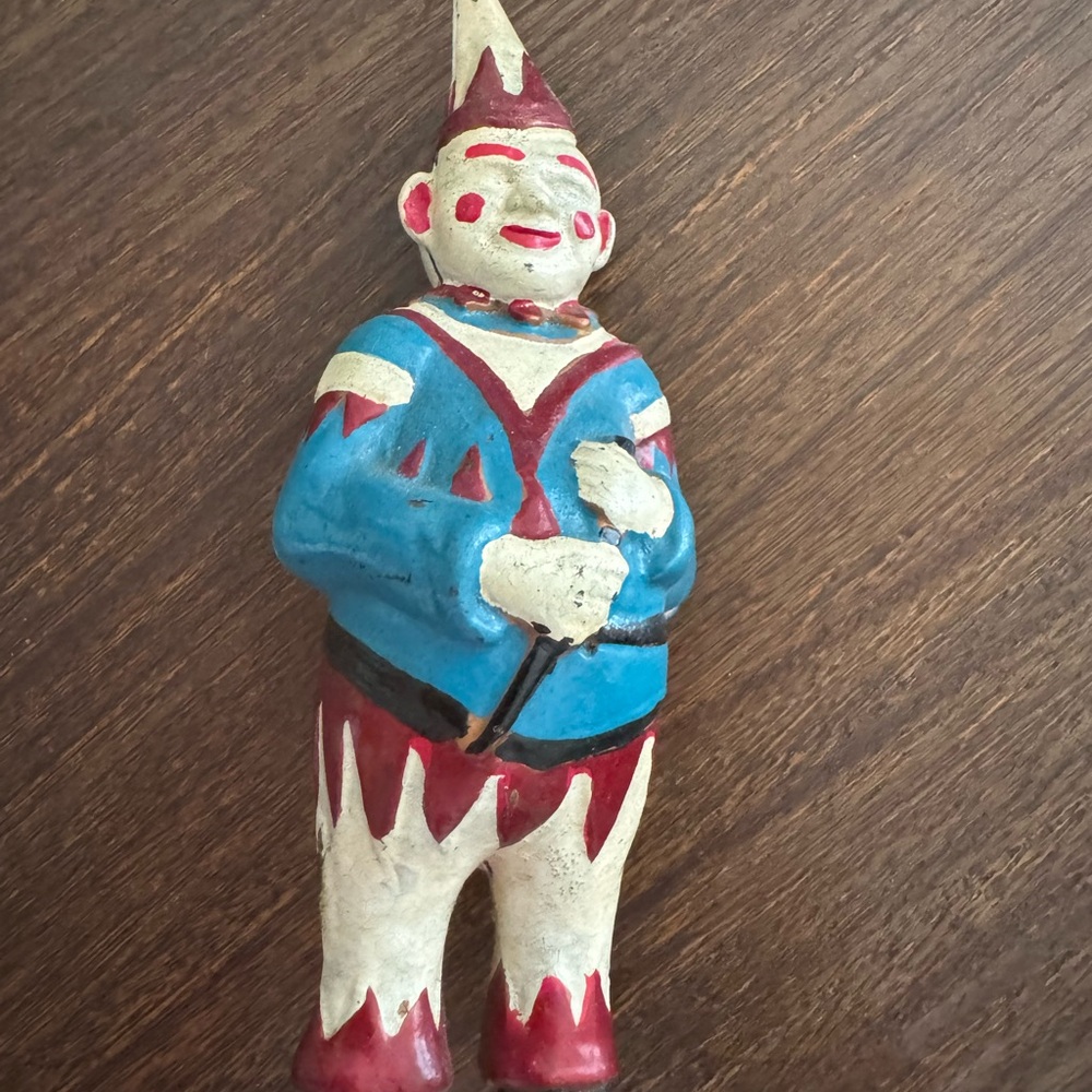 Colorful Clown Figurine